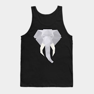 Geometric Elephant Tank Top